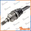 Demi-Arbre de Transmission MTM droite pour PEUGEOT | NPW-PE-049, 1610205680